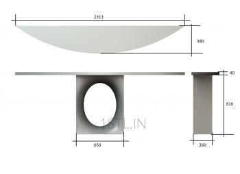 Tables (STL_0292) 3D model for CNC machine